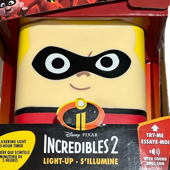 NEW DISNEY PIXAR INCREDIBLES 2 Dash Light-Up Glow Buddies Night Light - Picture 1 of 9